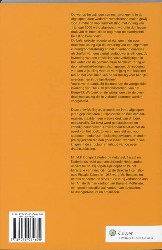 Achterkant van Leidraad overdrachtsbelasting