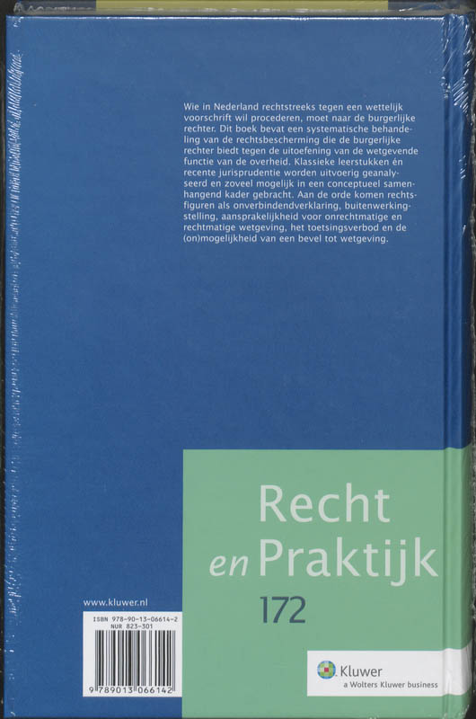 Achterkant van Onrechtmatige wetgeving