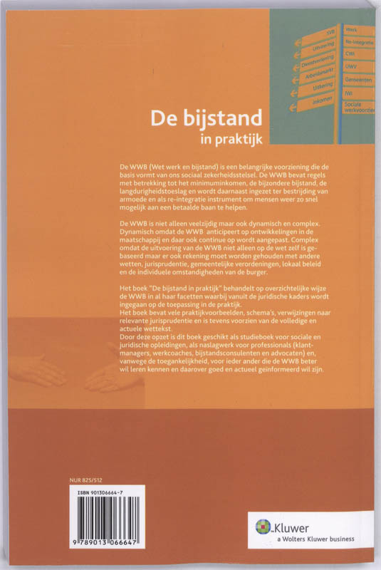 Achterkant van De bijstand in praktijk 2009