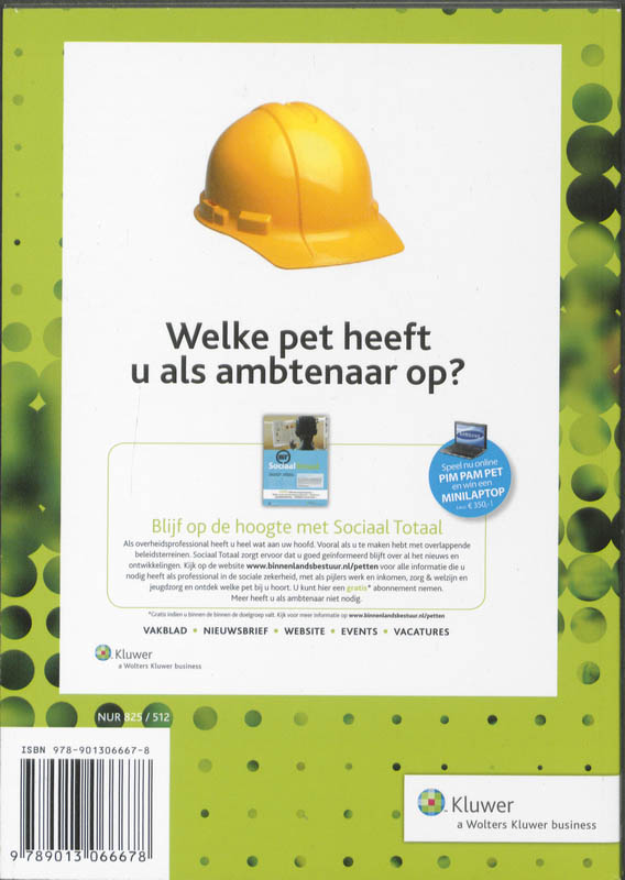 Achterkant van Wmo 2009