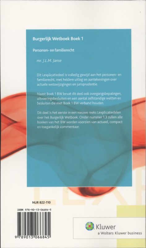 Achterkant van Boek 1