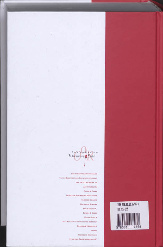 Achterkant van Handboek Beleggingsondernemingen