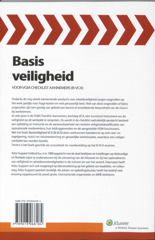 Achterkant van Basisveiligheid VCA (B-VCA)
