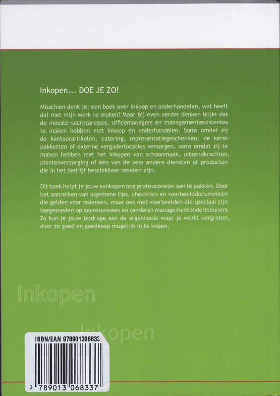 Achterkant van Inkopen Doe je zo!