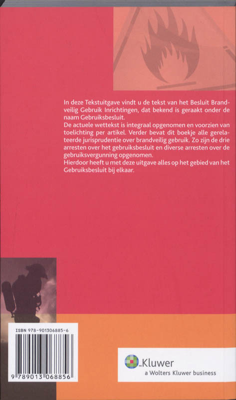 Achterkant van Tekstuitgave Gebruiksbesluit