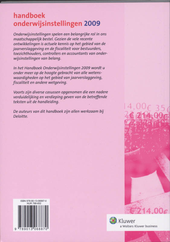 Achterkant van 2009