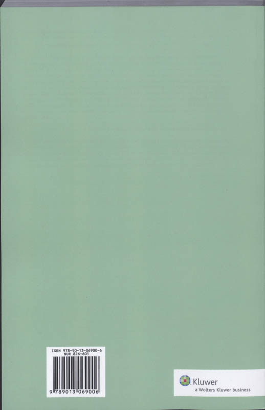 Achterkant van Fiscale Wetgeving 2009/2010