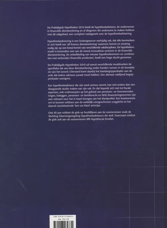 Achterkant van 2010