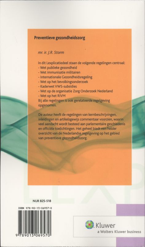 Achterkant van Preventieve gezondheidszorg