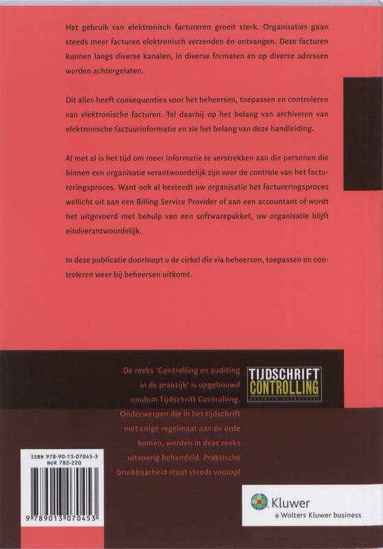 Achterkant van Elektronisch factureren