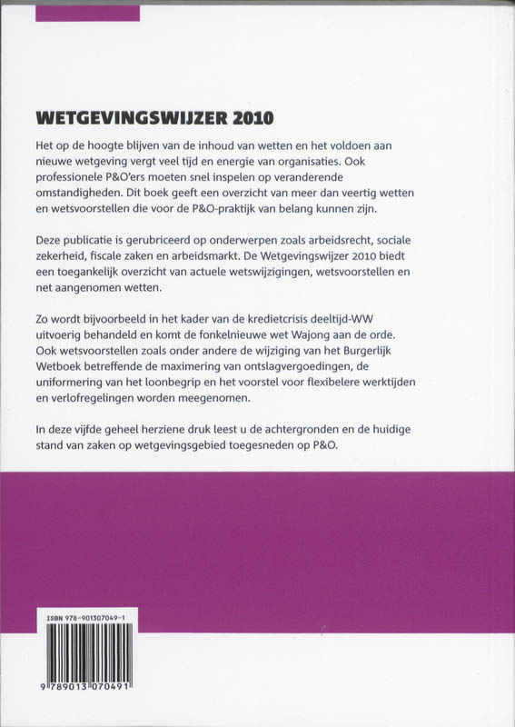 Achterkant van 2010