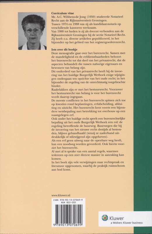 Achterkant van Burenrecht