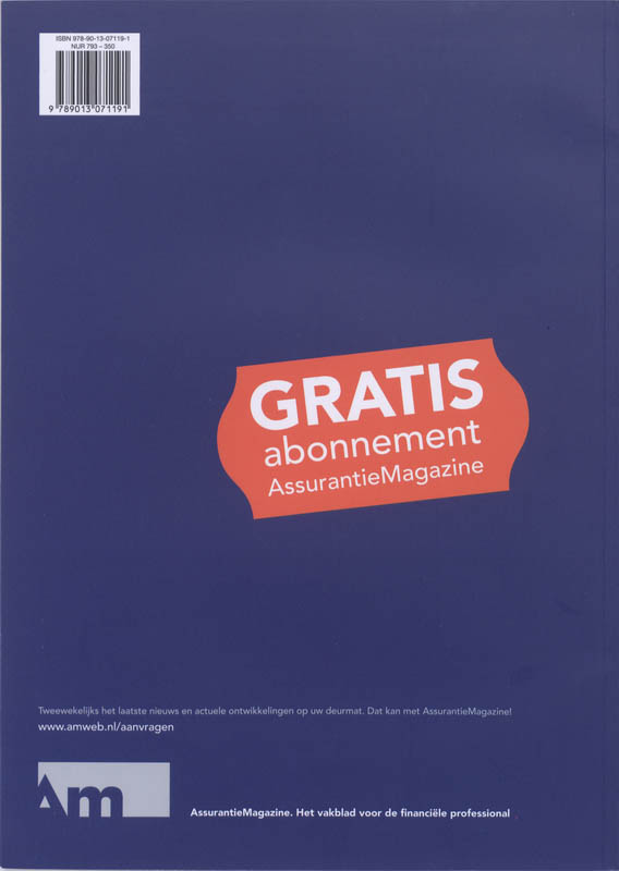 Achterkant van AM Jaarboek 2009