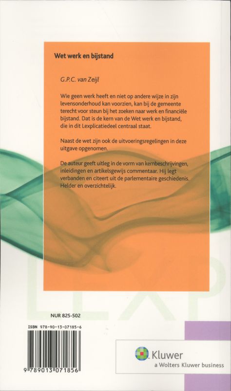 Achterkant van Wet werk en bijstand
