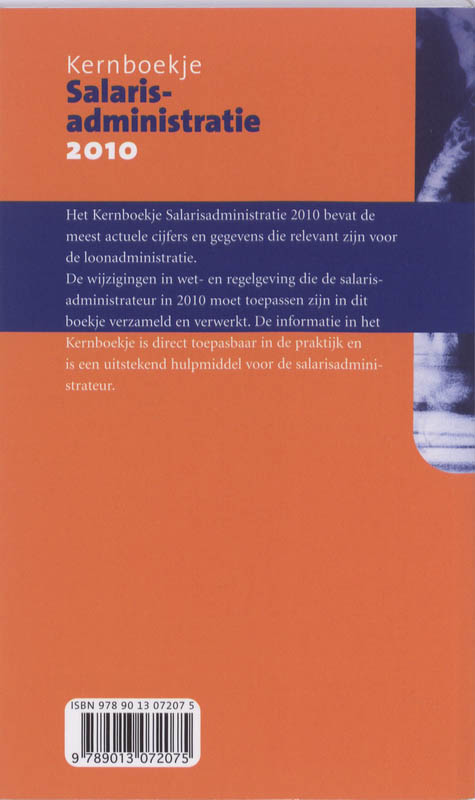 Achterkant van 2010