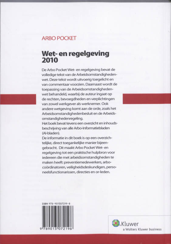 Achterkant van 2010