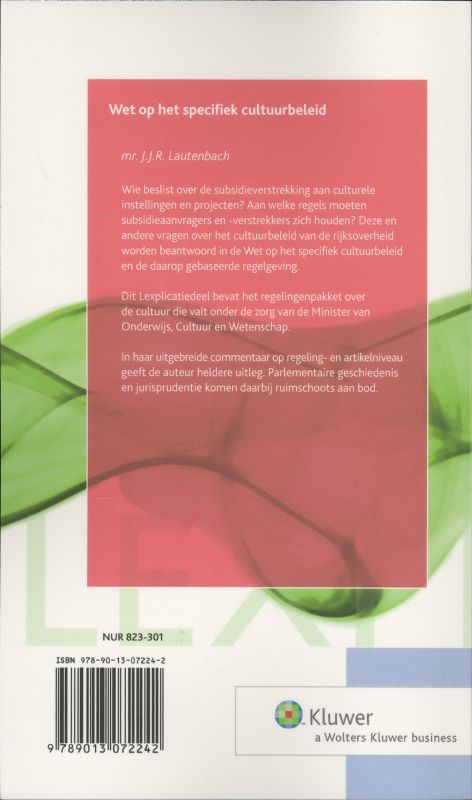 Achterkant van Bezoldiging, vergoedingen en uitkeringen rijksambtenaren