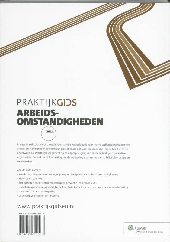 Achterkant van Arbeidsomstandigheden 2011