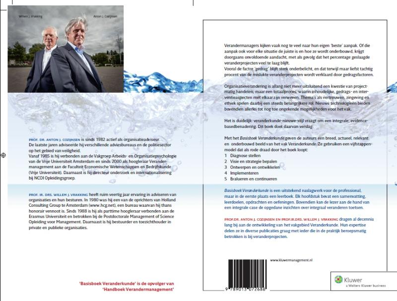 Achterkant van Basisboek veranderkunde