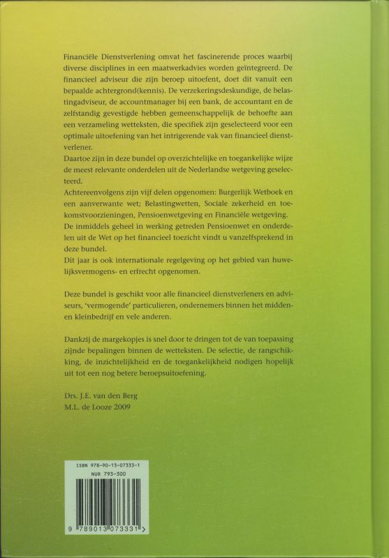 Achterkant van 2010