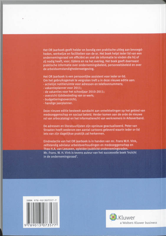 Achterkant van 2011