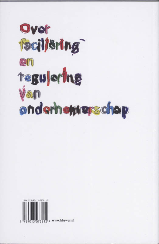 Achterkant van De Januskop van het ondernemingsrecht