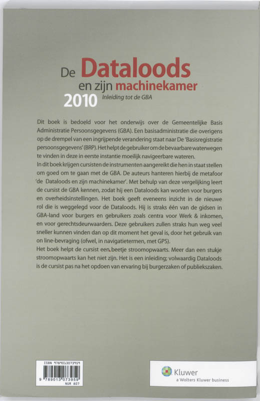 Achterkant van De Dataloods en zijn machinekamer