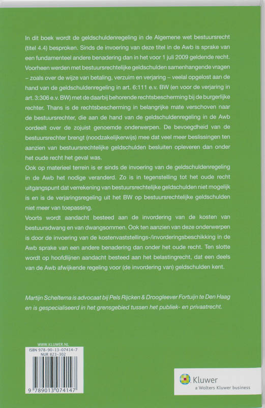 Achterkant van Bestuursrechtelijke geldschulden