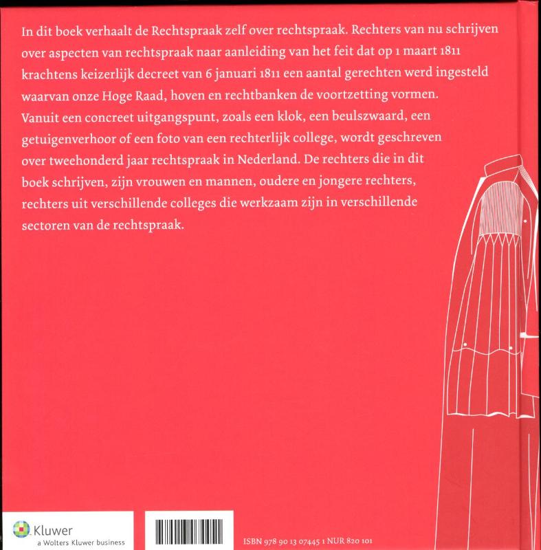 Achterkant van Verhalende Rechtspraak