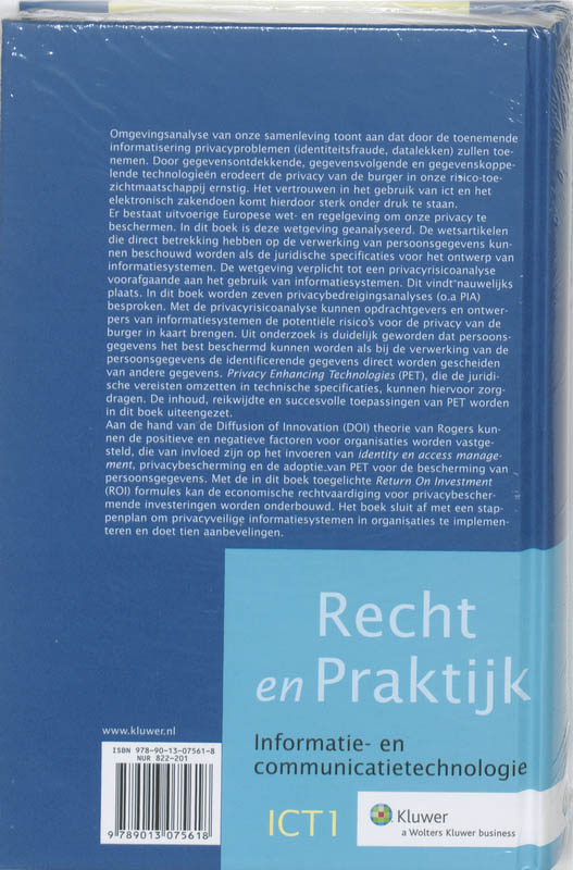 Achterkant van Privacyrecht is code