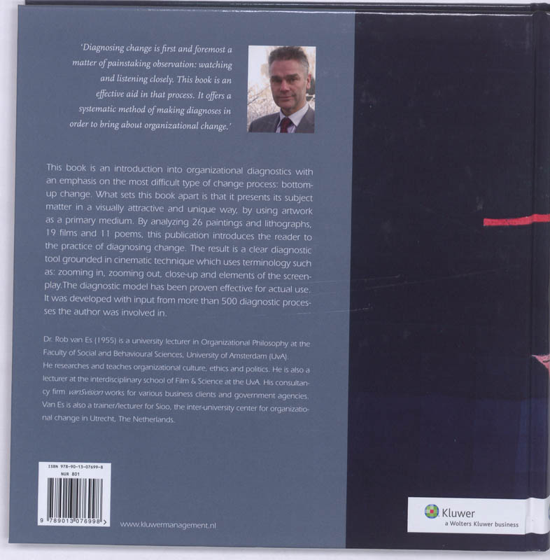 Achterkant van Diagnosing Change