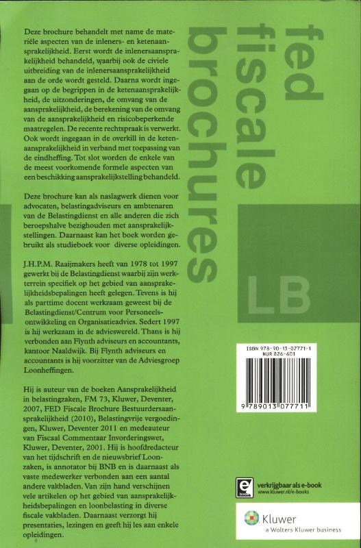 Achterkant van Ketenaansprakelijkheid