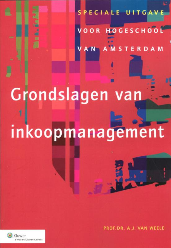Achterkant van Grondslagen inkoopmanagement