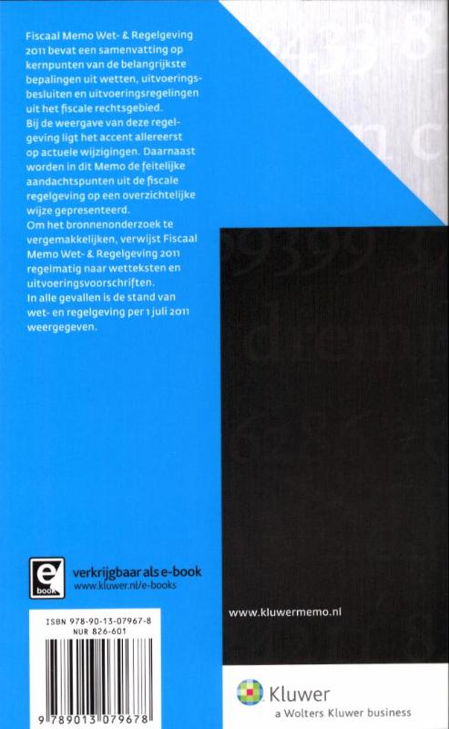 Achterkant van 2011