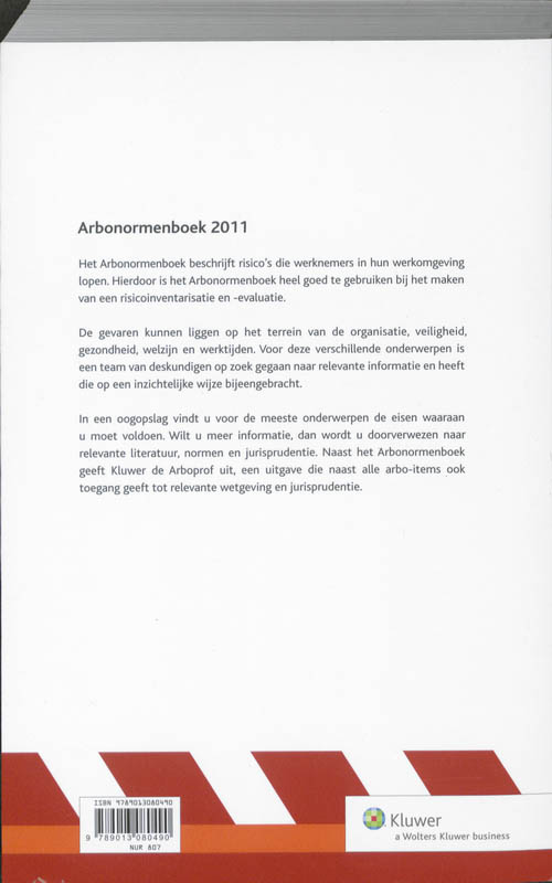 Achterkant van 2011