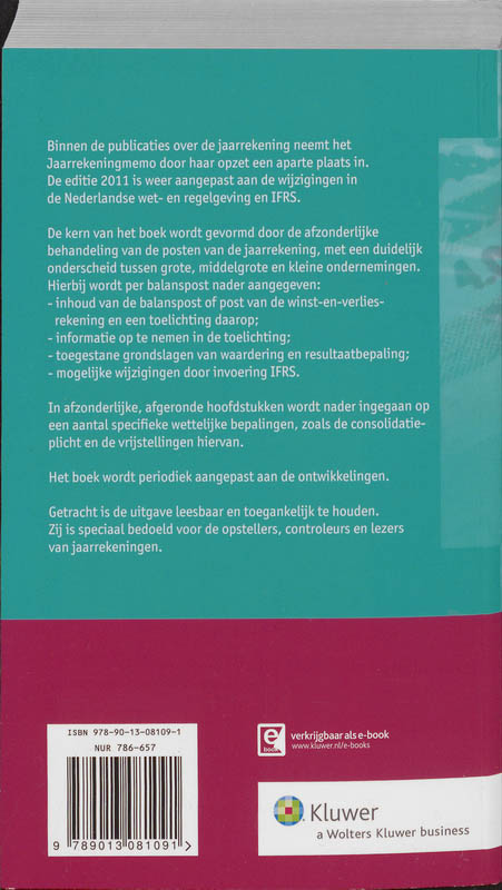 Achterkant van 2011