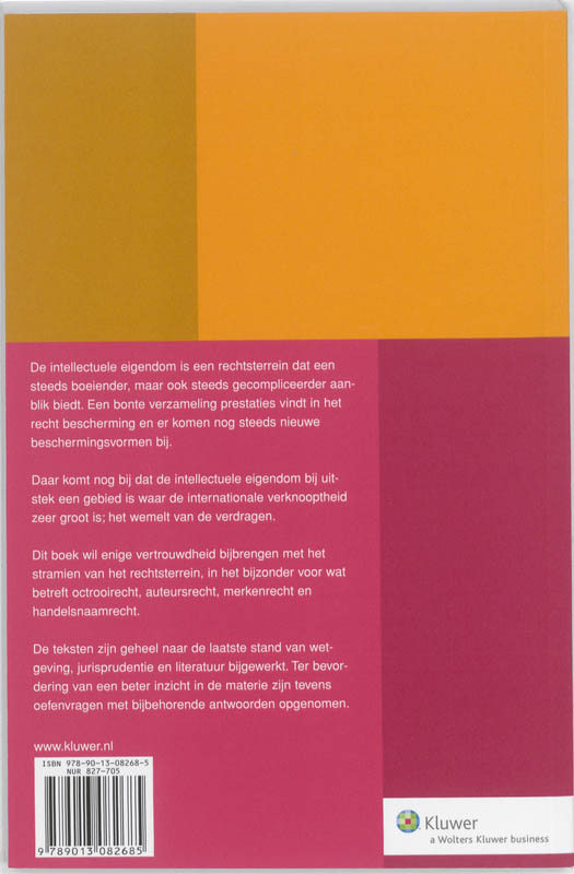 Achterkant van Bescherming van de intellectuele eigendom