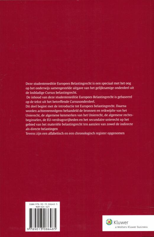 Achterkant van Studenteneditie 2011-2012