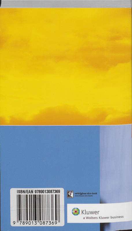 Achterkant van Pensioencompendium 1, 2011