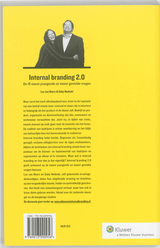 Achterkant van Internal branding 2.0