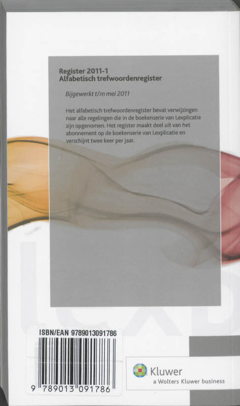 Achterkant van 2011