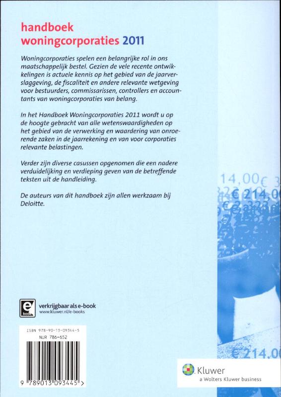 Achterkant van 2011