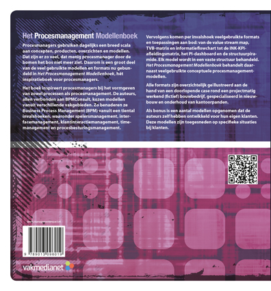 Achterkant van Het procesmanagement modellenboek