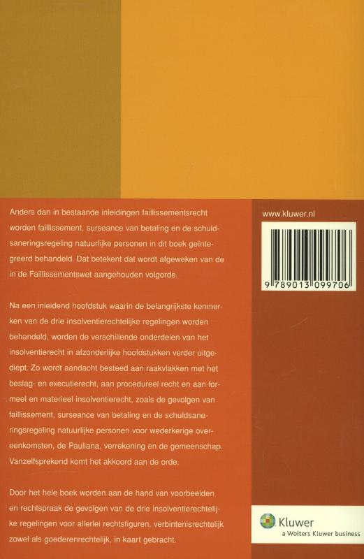 Achterkant van Insolventie