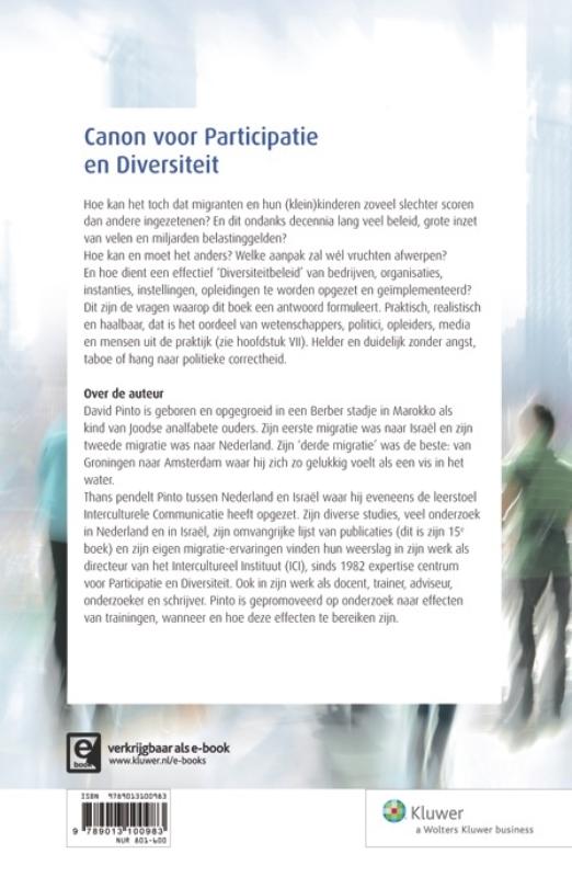 Achterkant van Canon voor Participatie en Diversiteit