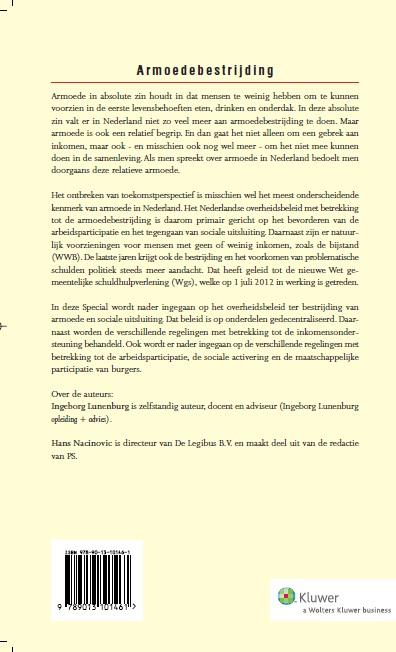 Achterkant van PS Special Armoedebestrijding