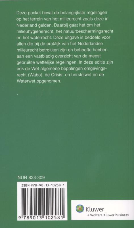 Achterkant van Tekstuitgave