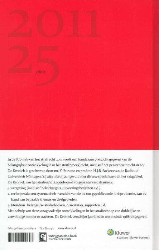 Achterkant van 2011
