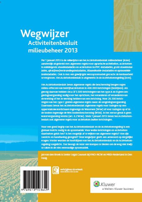 Achterkant van 2013