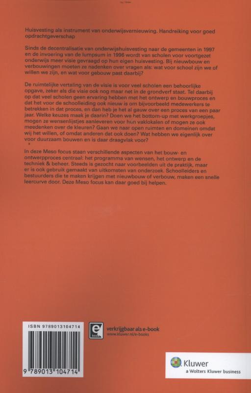 Achterkant van Huisvesting als instrument van onderwijsvernieuwing
